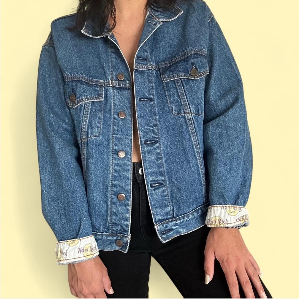 Island Anthem Vintage Hard Rock Cafe St. Thomas Denim Jacket – Men’s Small